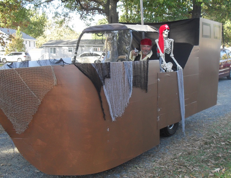 Golf Carts on Parade