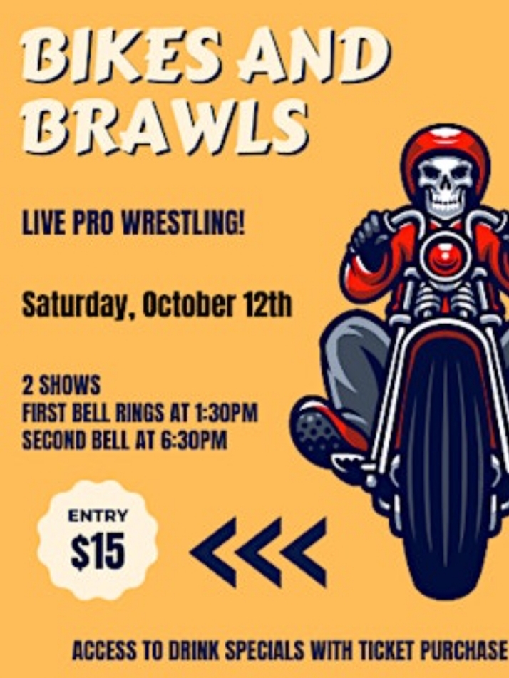 Bikefest 2024 Muse Bikes and Brawls flyer