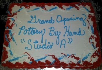 Studio A Grand Opening cake